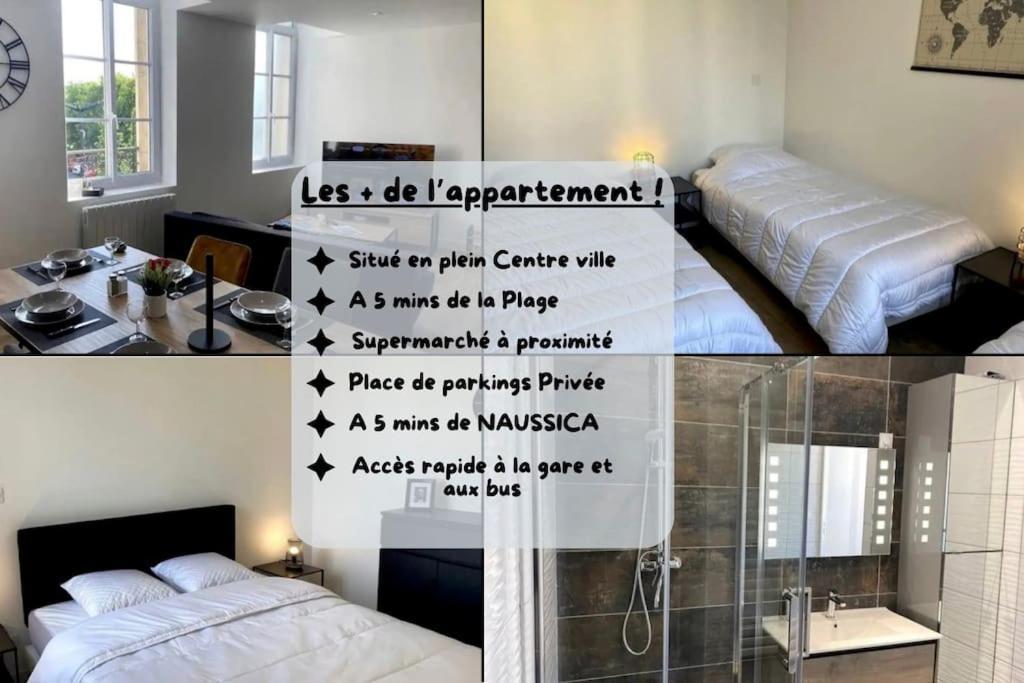 Apartmán Les Vagues D'Opale Boulogne-sur-Mer Exteriér fotografie